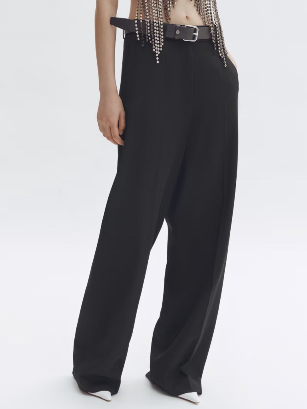 H&M x Stella McCartney black trousers